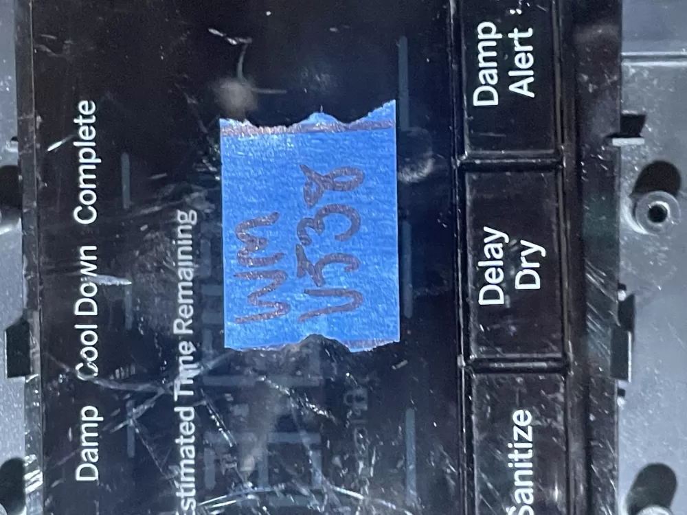 GE 234D2086G004 Dryer Control Board Interface AZ93790 | Wmv538