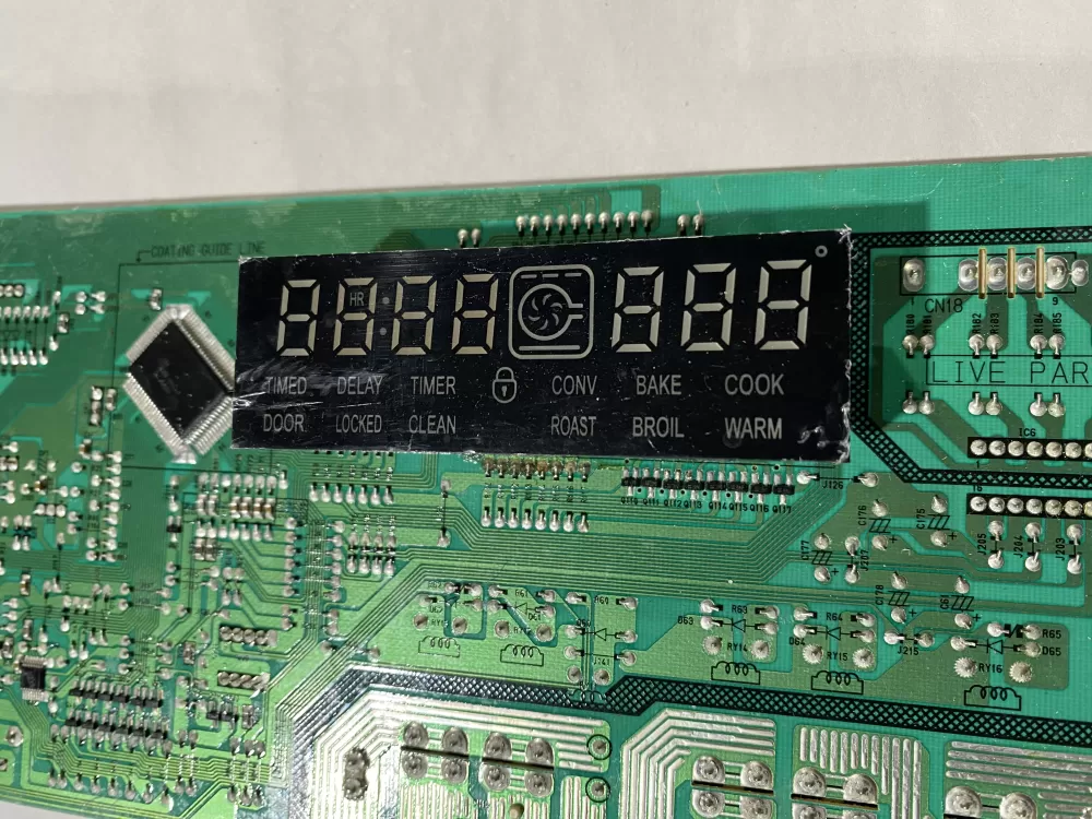 LG Oven EBR74632605 Display Control Board AZ150024 | BKV771