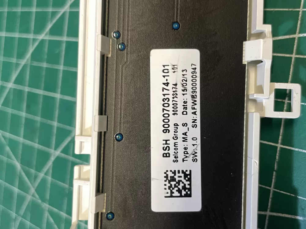 Bosch 9000703174 0074911 Dishwasher Control Board AZ202408 | Wmv820