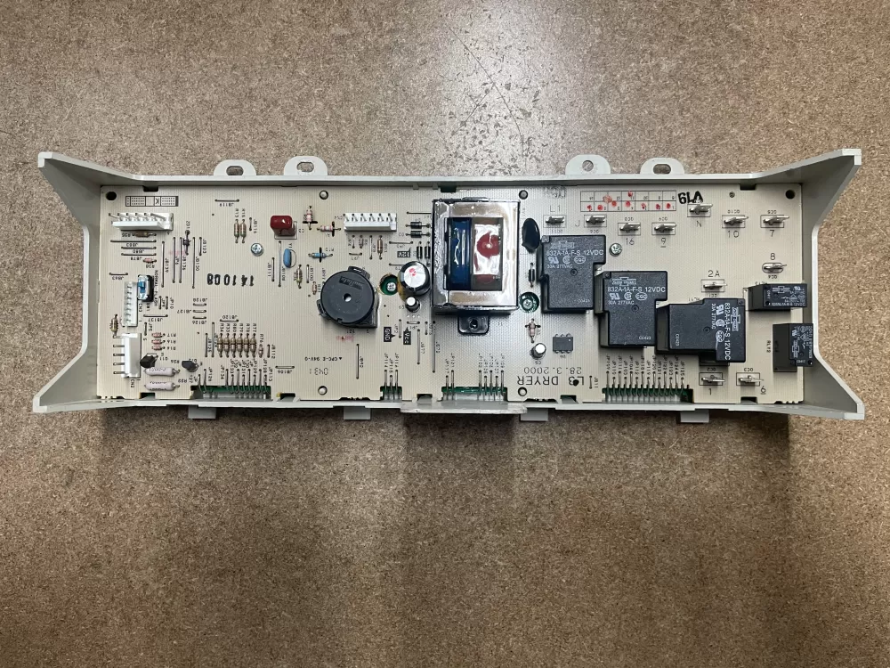 GE 572D660G07 WE4M296 Dryer Control Board AZ13080 | KMV124