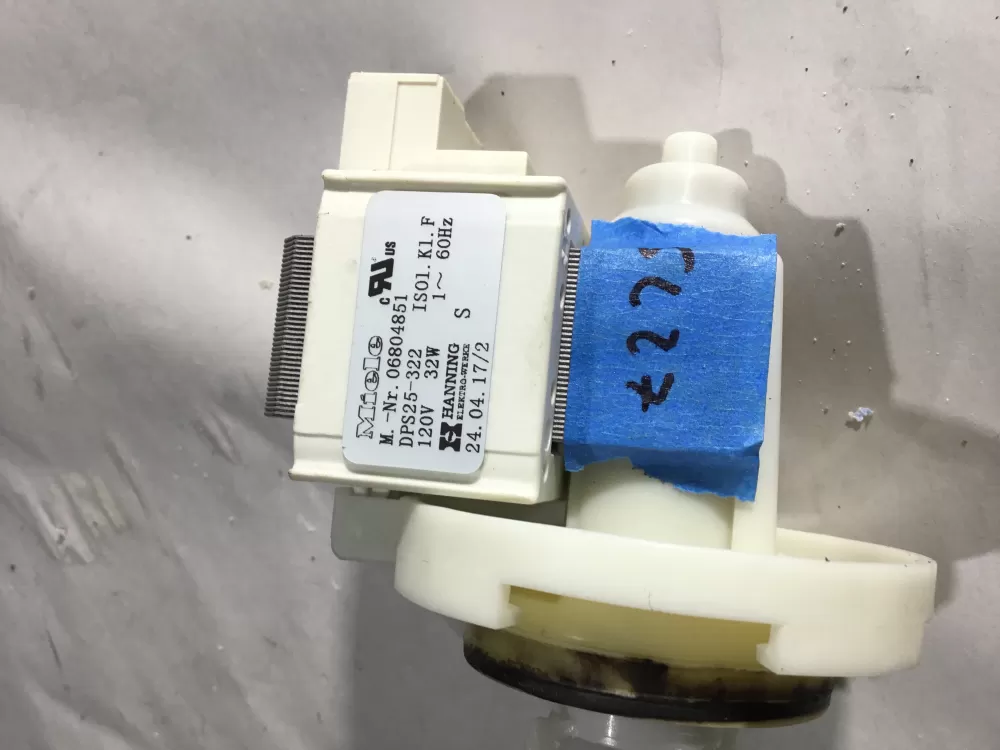 Miele 06804851 Dishwasher Drain Pump AZ100334 | Sl27