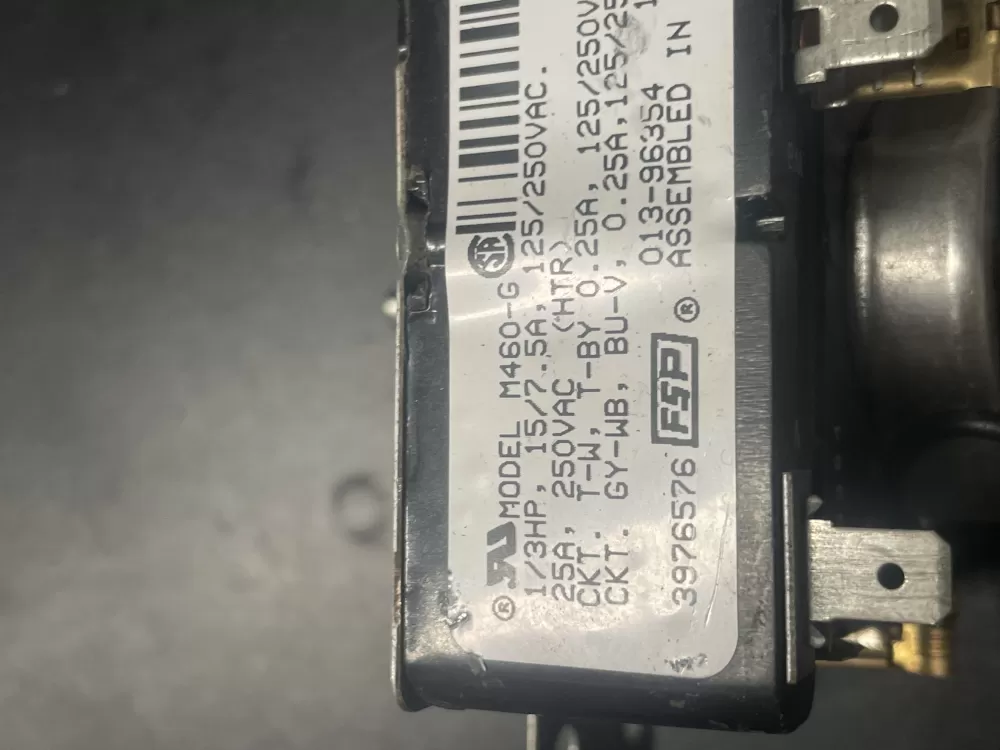 Kenmore 3406702A WP3976576 3406015 3406702 3976576 Dryer Timer AZ23998 | WM1078