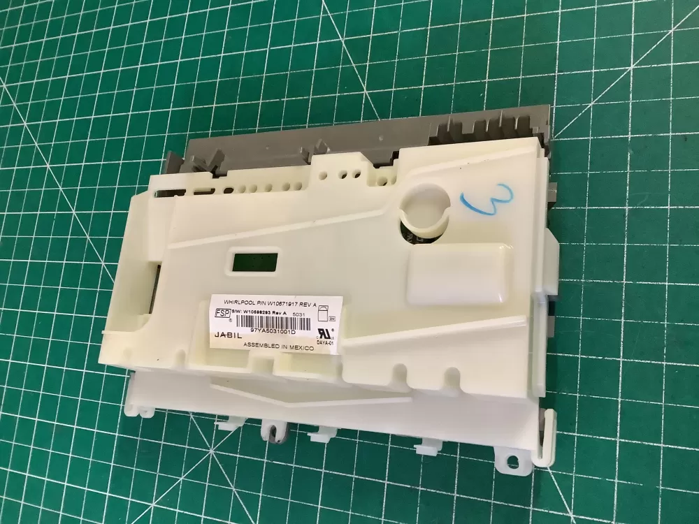 Whirlpool W10817282 W10546454 Dishwasher Control Board AZ176068| NR2634