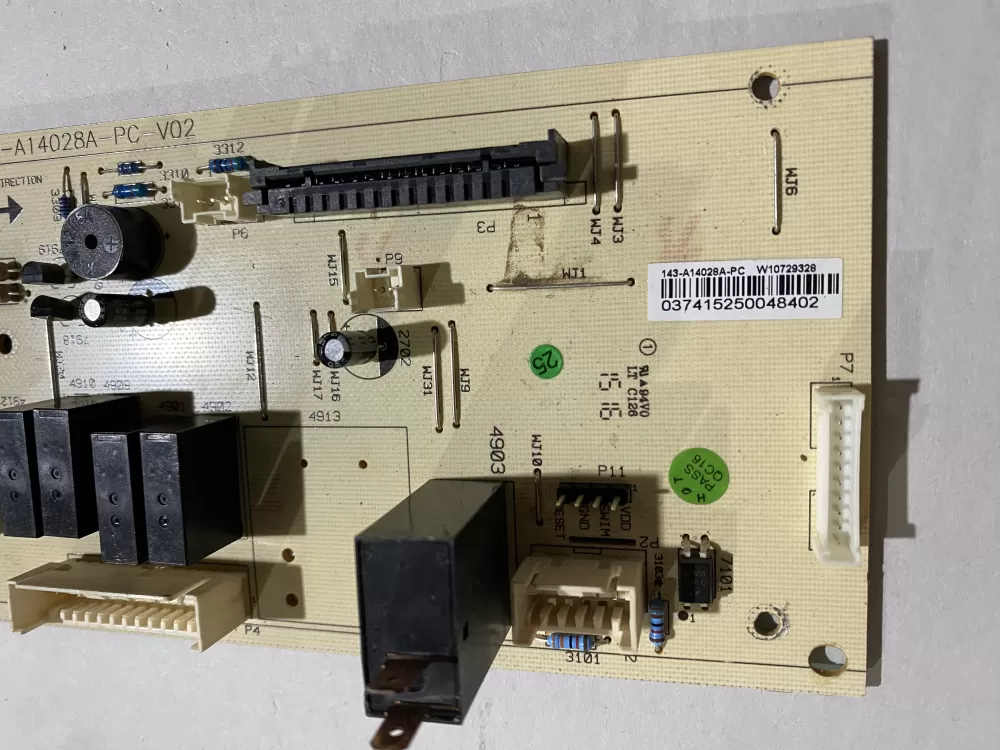 Whirlpool AP6023953 W10646640 W10729328 Microwave Control AZ199785 | BK2789