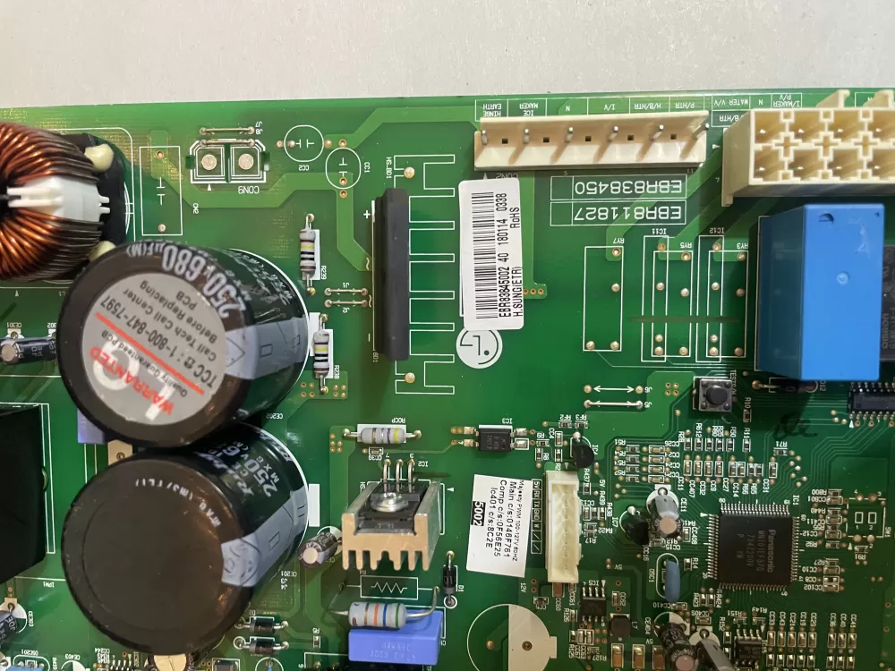 LG EBR83845002 AP6319397 Refrigerator Main Power Control Board AZ190916 | KMV29