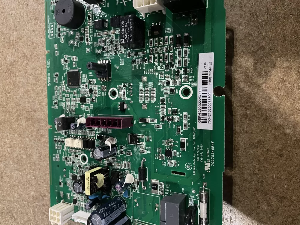 GE WH22X29556 WH18X25896 290D2226G002 Washer Control Board AZ24847 | KM352