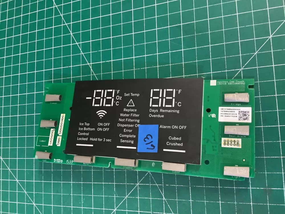 GE WR55X41025 197D8542G002 Refrigerator Control Board AZ192126 | NR613
