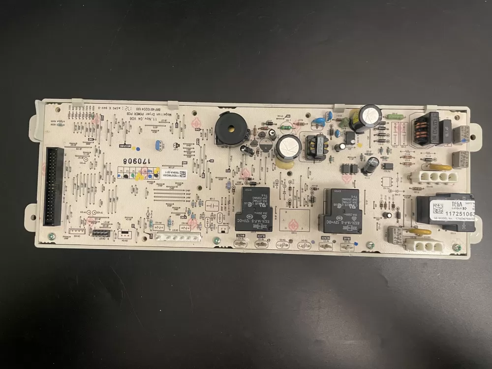 GE 175D6798G001 WE04M10011 Dryer Control Board AZ92647 | KM1668