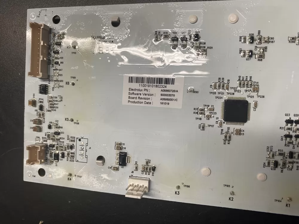 Frigidaire A05860726/A Refrigerator Control Board Display AZ23151 | BK662