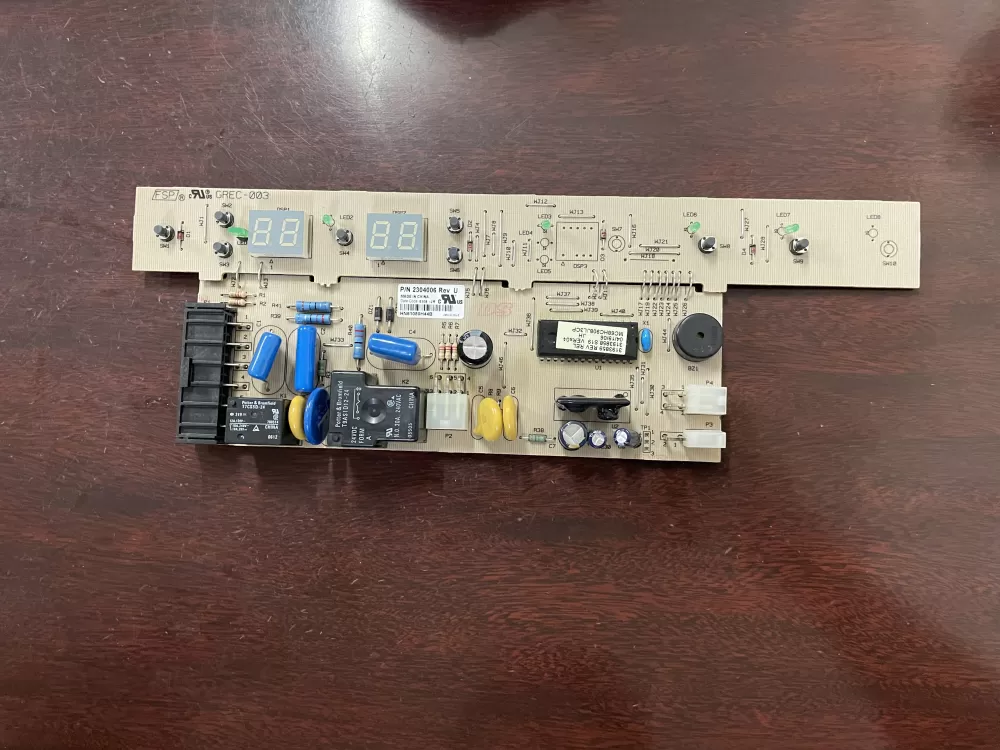 KitchenAid  Whirlpool 8201672  AP3685685  1059853  2252195  2304006  AH897372  EA897372  PS897372 Refrigerator Control Board