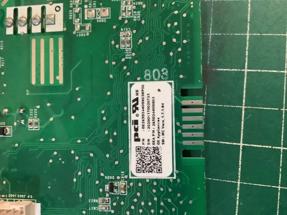 GE 265d3440g803 260 Dishwasher Control Board AZ199017 | NR2754