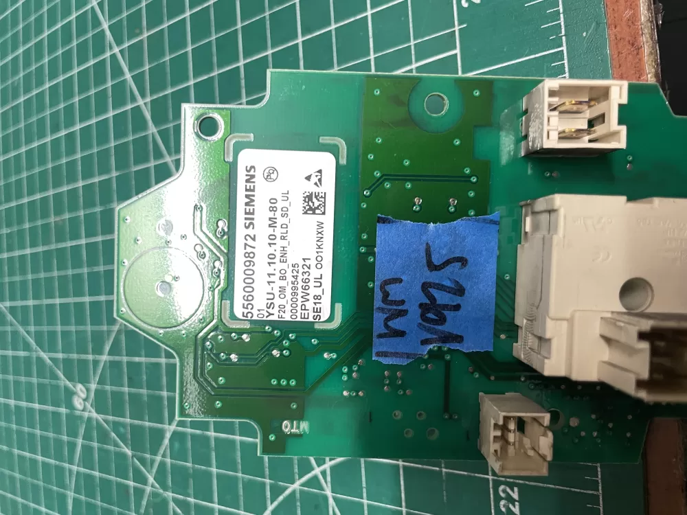 Bosch Siemens 5560009872 Washer UI Display Control Board AZ209330 | Wmv925