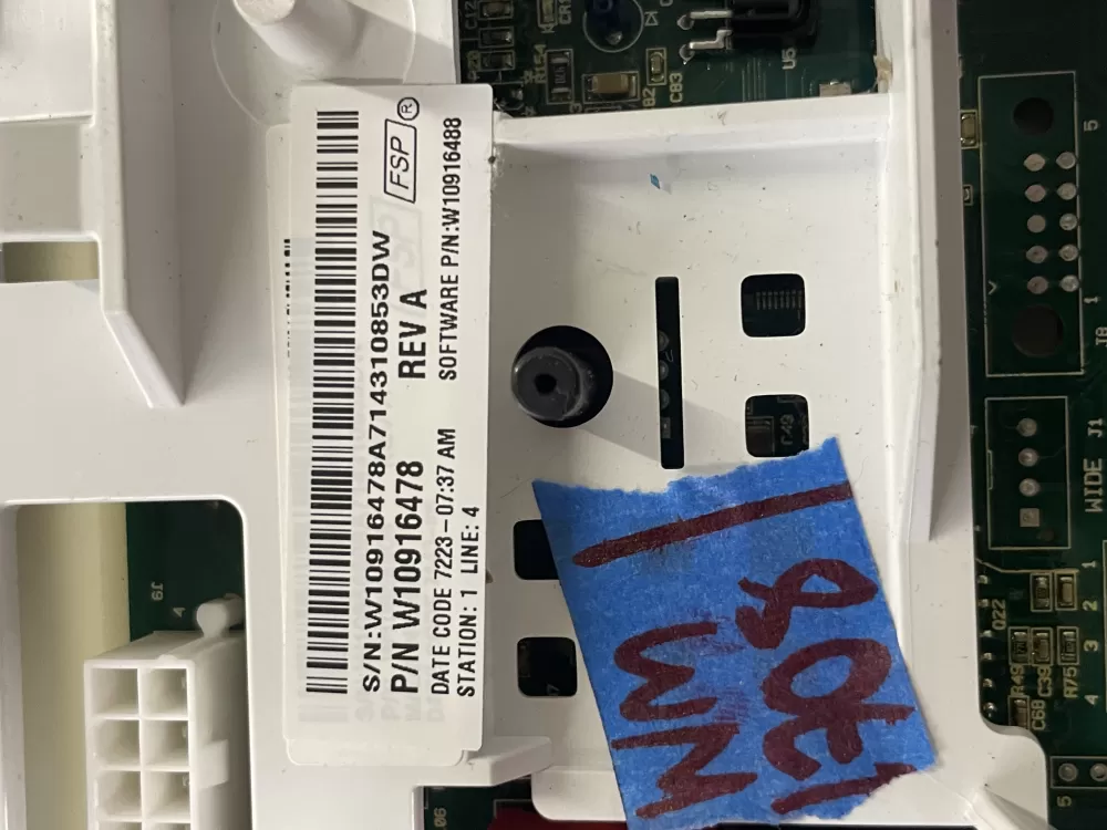 Whirlpool W10803586 W10841364 W10865064 Washer Control Board AZ40664 | Wm1708