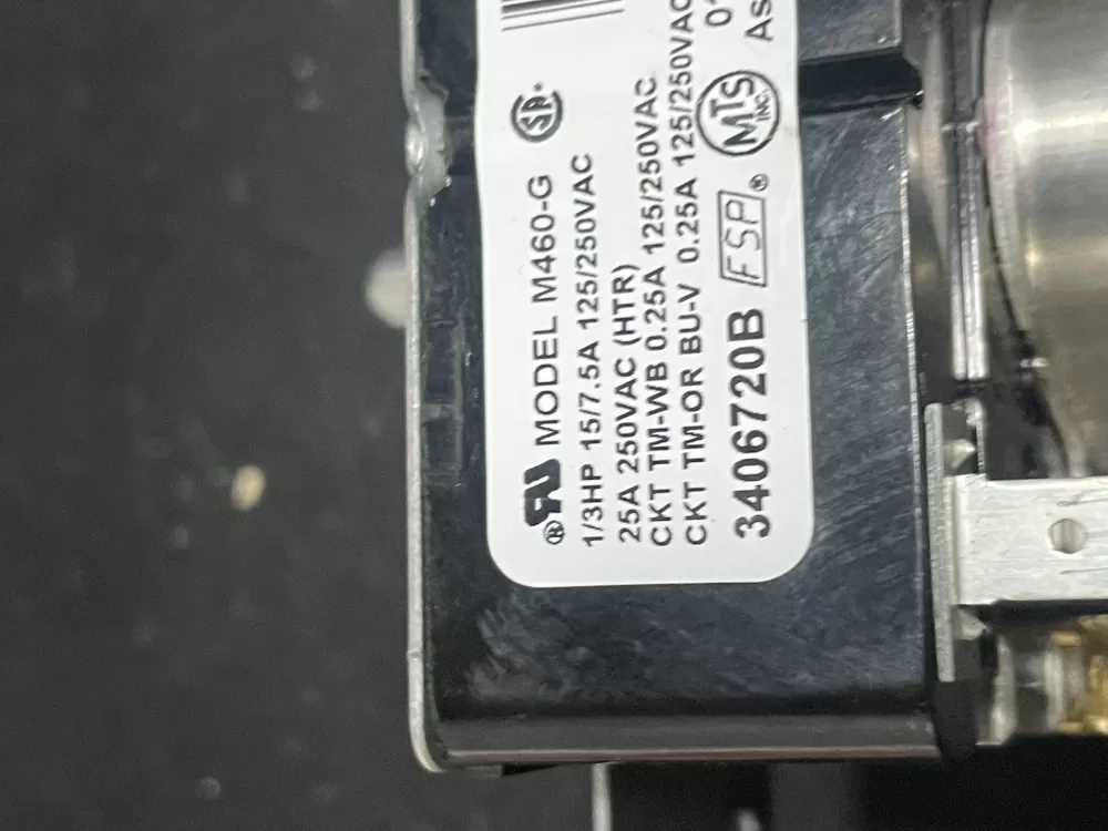 Whirlpool 3406720B Dryer Timer AZ22770 | WM1220