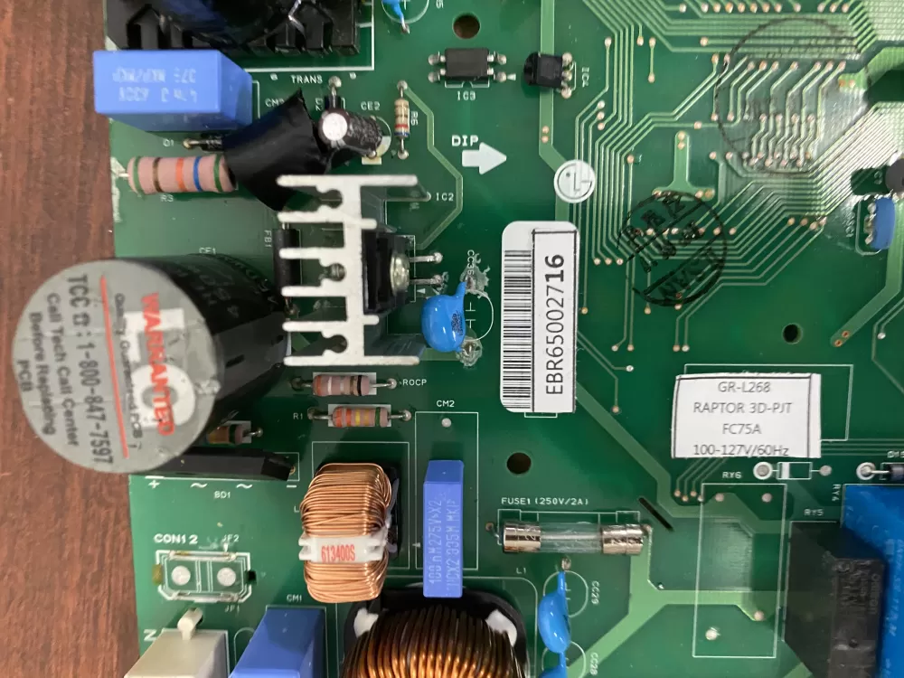 LG AP5736538 EBR65002716 PS8737450 Refrigerator Control Board AZ46234 | BK1776