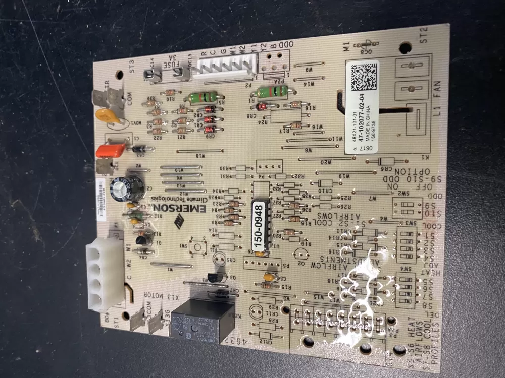 Rheem Air Handler Control Board 47-102077-02-04 156-9735 AZ17525 | BK1310