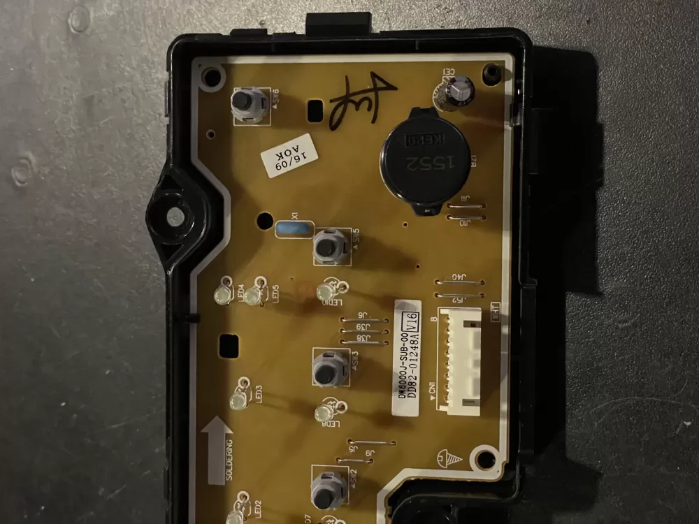 Samsung DD82 01248A Dishwasher Control Board AZ27138 | KM171
