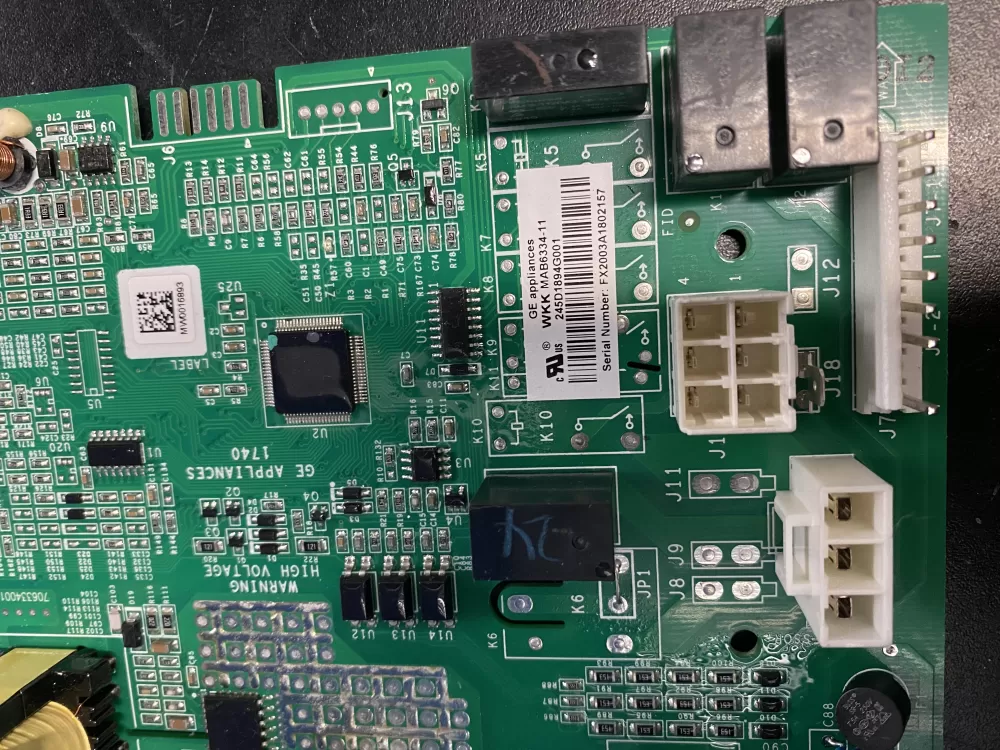 GE 245D1894G001 Refrigerator Main Control Board AZ11860 | BK616