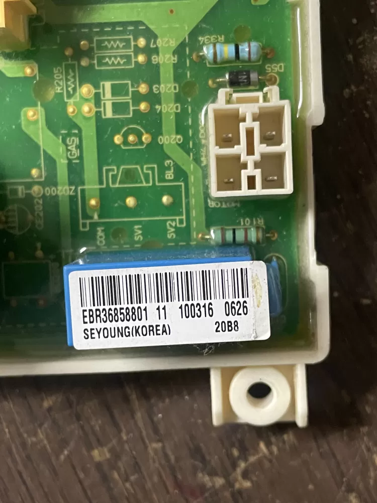 LG EBR36858801 EAX36858001 Dryer Control Board AZ40898 | Wmv402