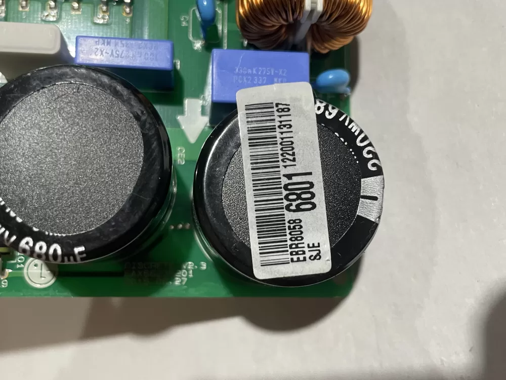 LG EBR82637201 Variable Frequency Refrigerator Control Board AZ188712 | Wm1539
