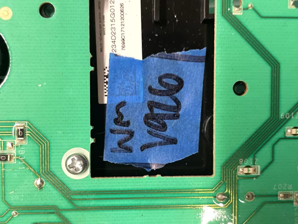 GE 234D2315G012 Dryer Control Board AZ209205 | Wmv926