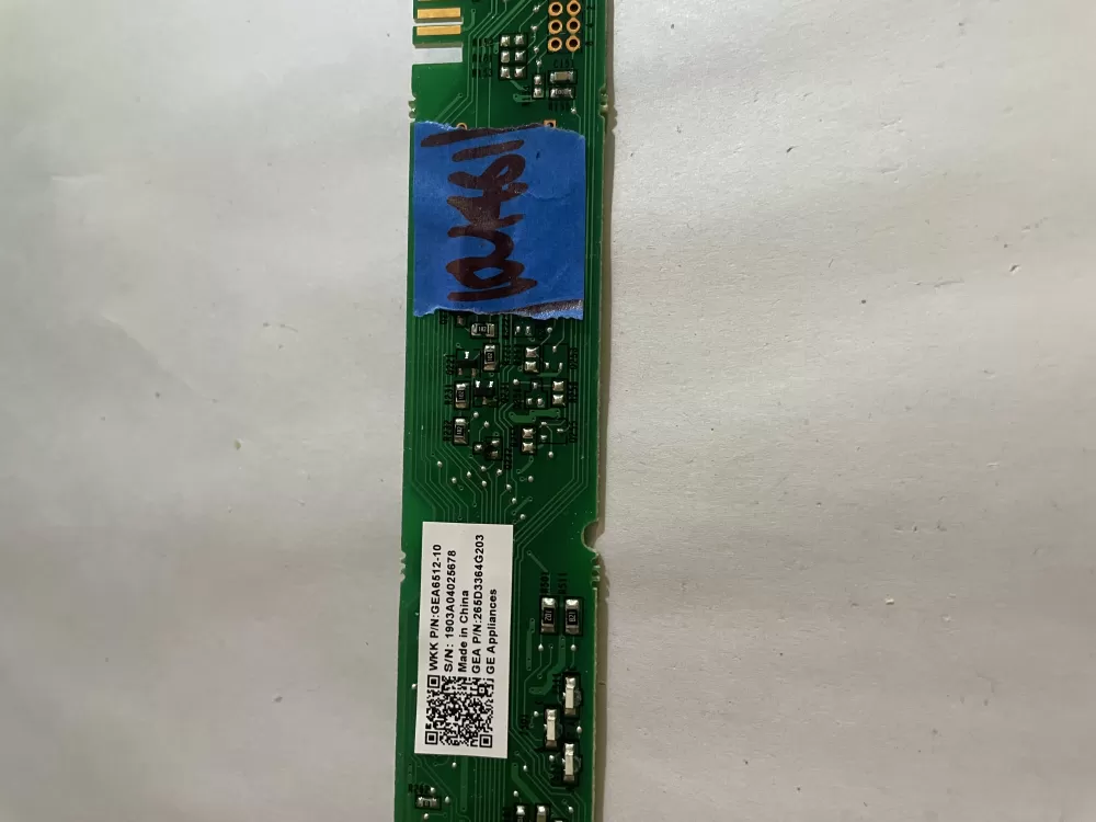 GE 265D3364G304 Dishwasher Main Control Board  AZ166835 | KM461
