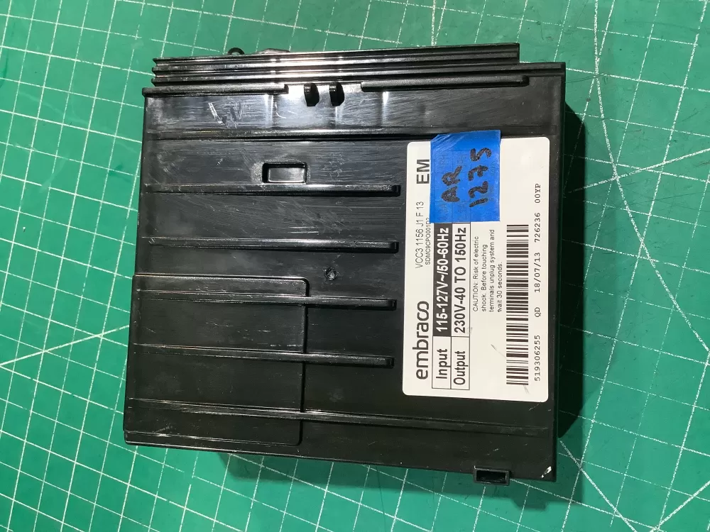 Embraco 519306255 Refrigerator Compressor Inverter Control AZ227658 | AR1275