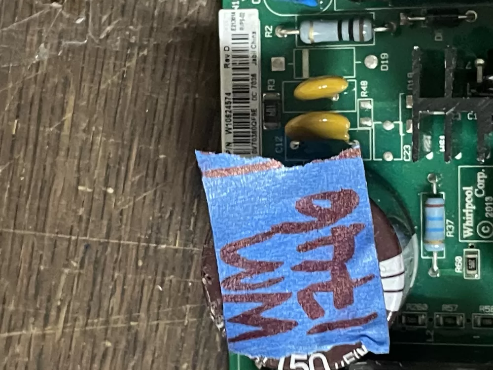 Whirlpool KitchenAid W10624574 Refrigerator Control Board AZ42854 | Wm1746