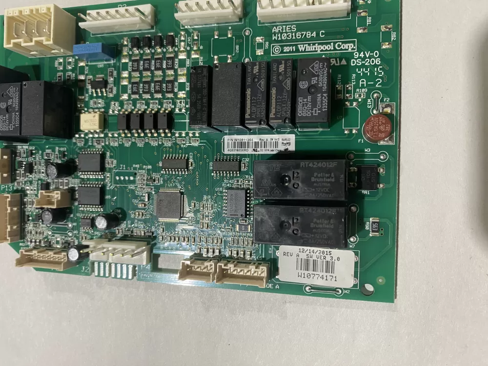 Whirlpool Maytag KitchenAid Kenmore Refrigerator Control Board AZ166649 | BK2567