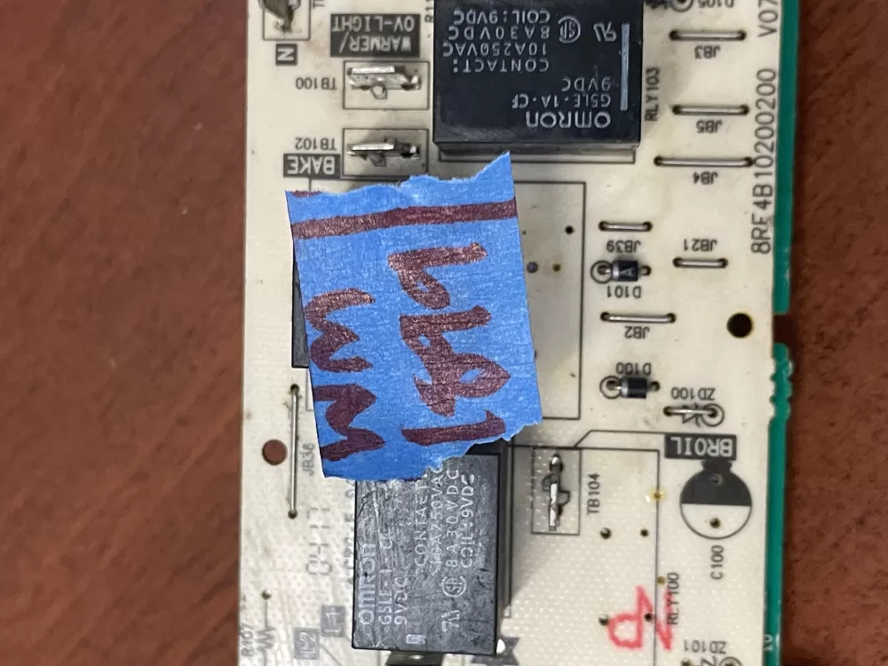 GE 8RF4B10200200 11446 Range Oven Control Board AZ52375 | Wm1899