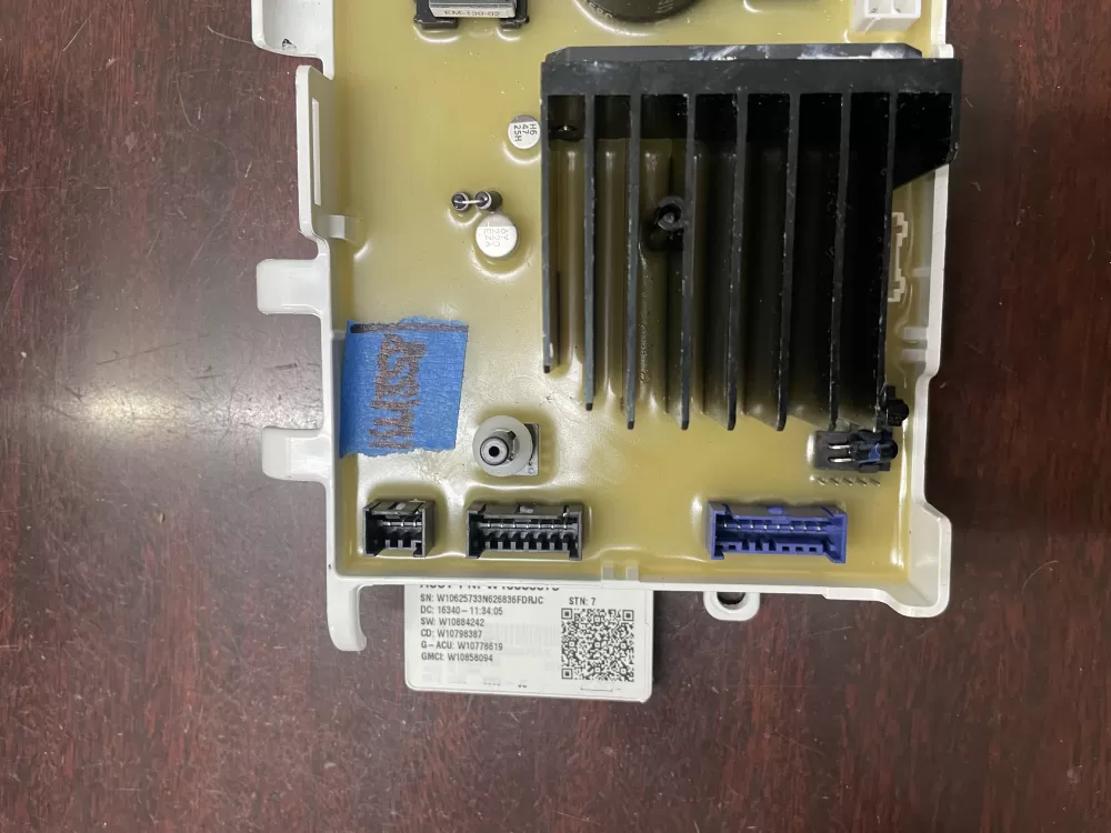Maytag W10858075 W11024149 PS11770194 Washer Control Board AZ31708 | KM358