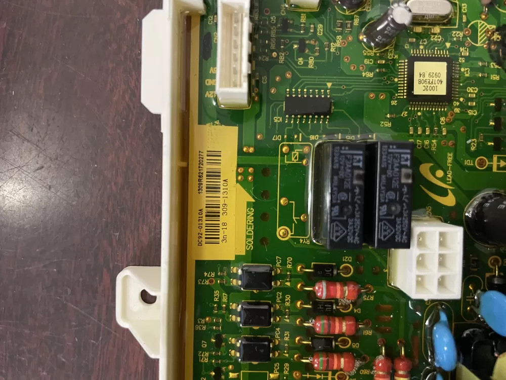 Samsung DC92-01310A Dryer Control Board AZ46239 | KM191