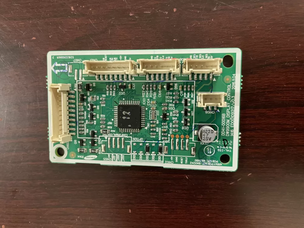 Samsung DD92-00058R Dishwasher Display Control Board