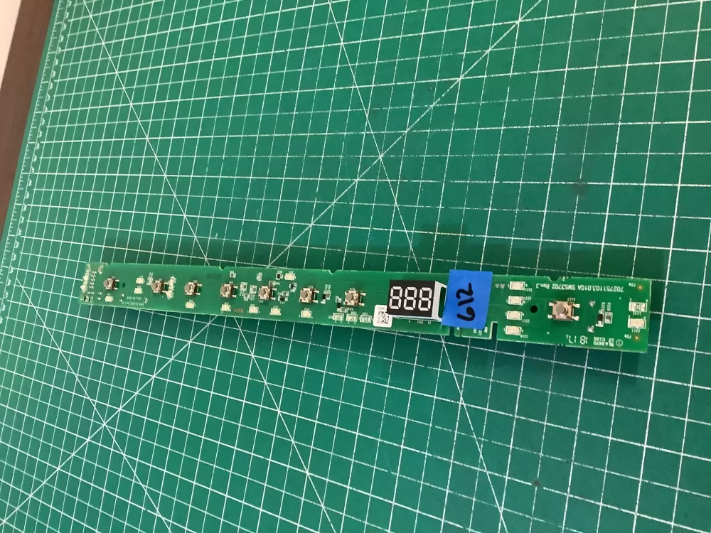 GE 265D1468G403 Dishwasher User Interface Control Board AZ205368 | NR612