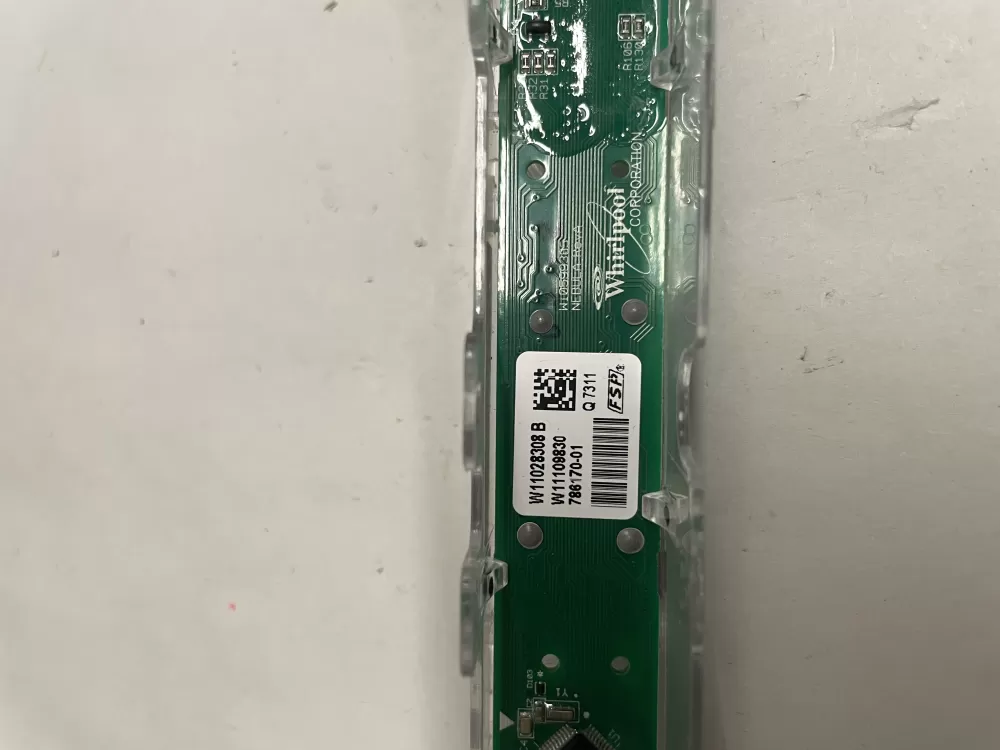 Whirlpool W11109830 Dishwasher Control Board User Interface AZ219547 | Wm1287