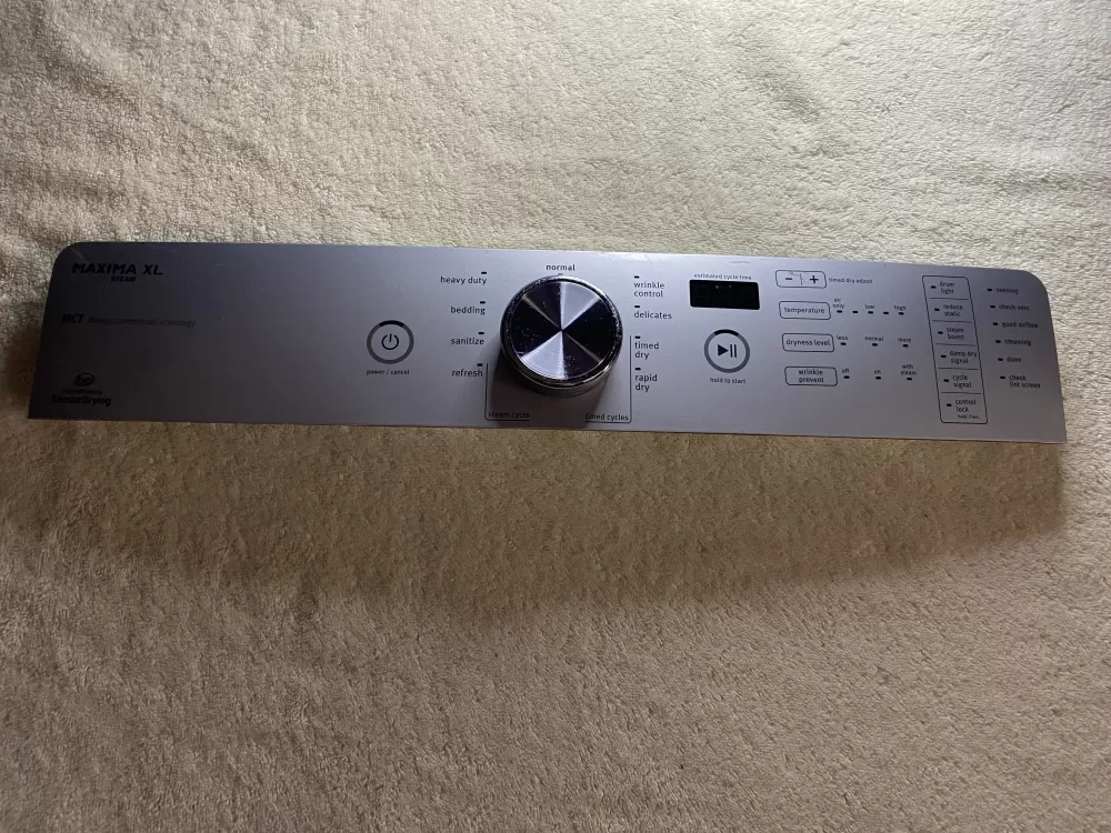 Maytag  Whirlpool W10469306 Dryer Control Board Panel