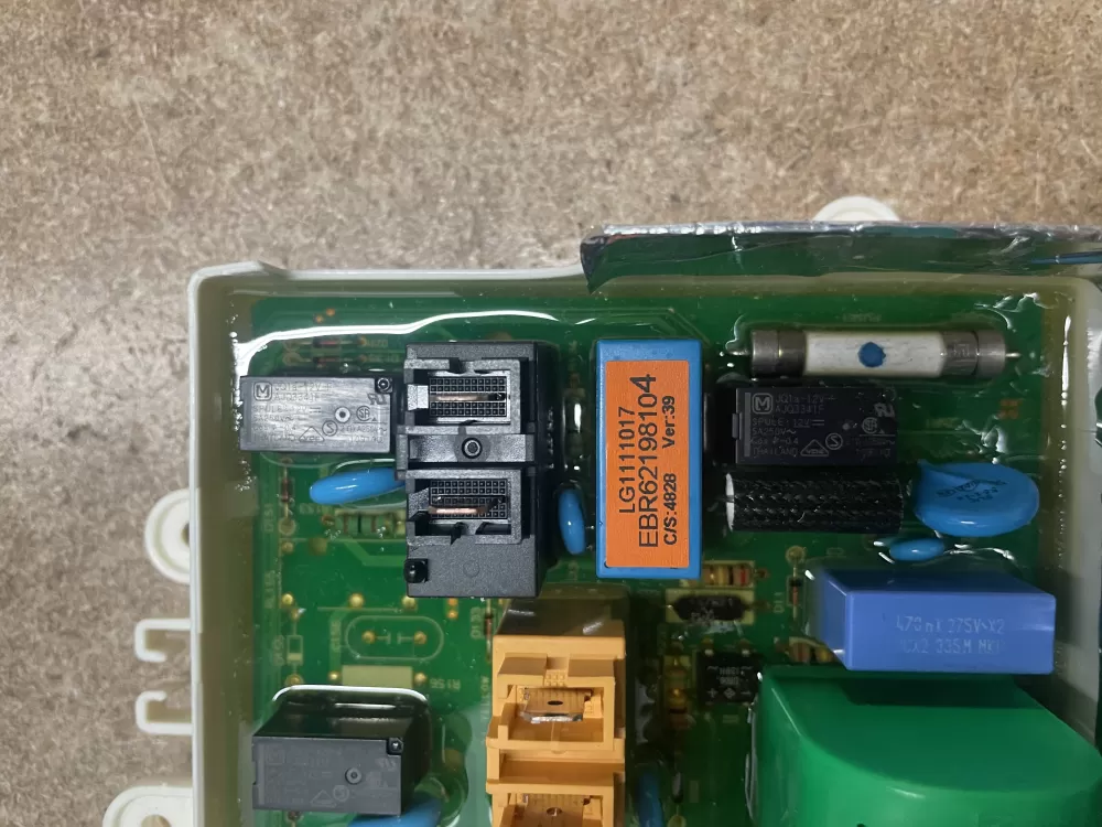 LG EBR62198104 EBR62198101 EAX60933303 Washer Control Board AZ17826 | KMV101