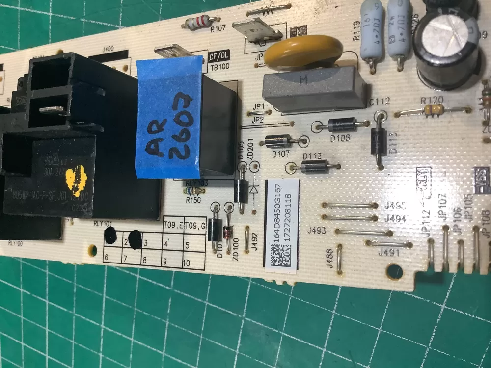 GE 164D8450G167 WB27X29137 Oven Range Control Board AZ229834 | AR2607