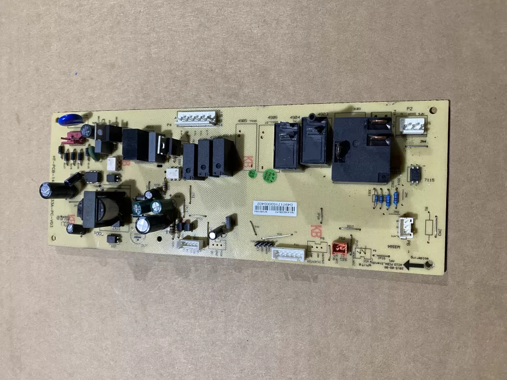 Whirlpool W10881554 Microwave Control Board AZ117527 | BK2172