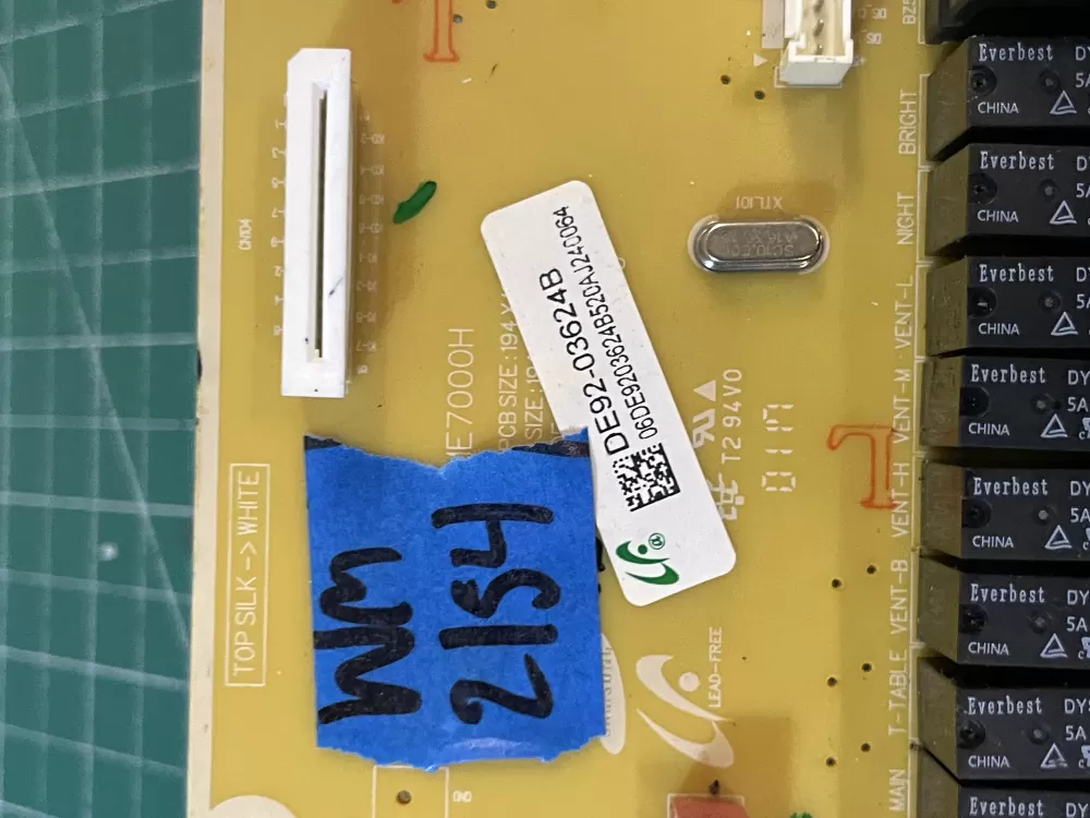 Samsung DE92-03624B DE41-00447A Microwave Main Control Board AZ200761 | Wm2154
