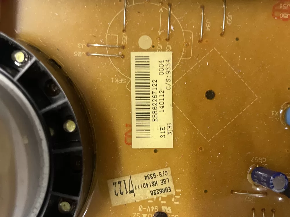 LG EBR62267117 EBR62267122 PS7792454 Washer Control Board AZ211047 | Wmv934