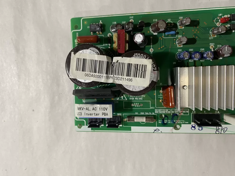 Samsung DA92 00111B DA9200111B Refrigerator Control Board AZ205267 | BK25