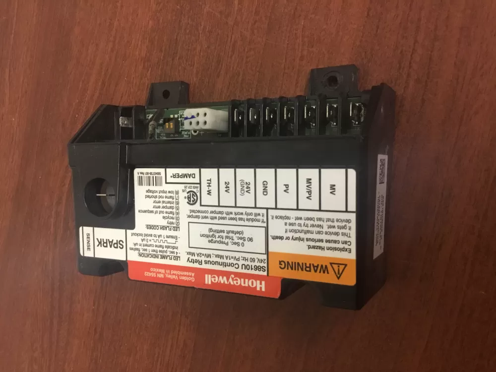  S8610u3009 Furnace Control Board Honeywell Ignition AZ29289 | NR193