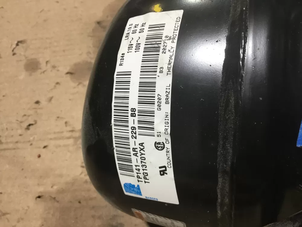  TPG1370YXA Tp141ar232 Tecumseh Compressor AZ97391 | Sl85
