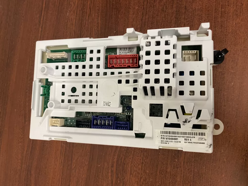 Whirlpool  Amana  Admiral  Roper W10484681  AP5645971  2630122  PS4704668  W10454598 Washer Control Board