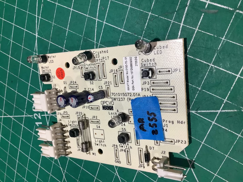 GE 197D5686G002 Refrigerator Control Board AZ185351 | AR2555