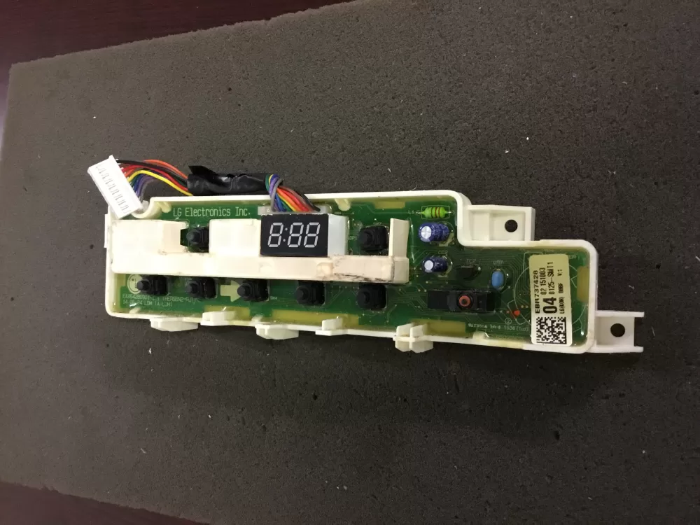 LG EBR73742804 Dishwasher Display Control Board