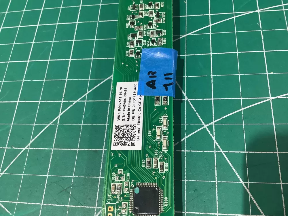 GE 265D1468G400 Wd21x23702 Dishwasher Control Board Display And AZ187841 | AR111