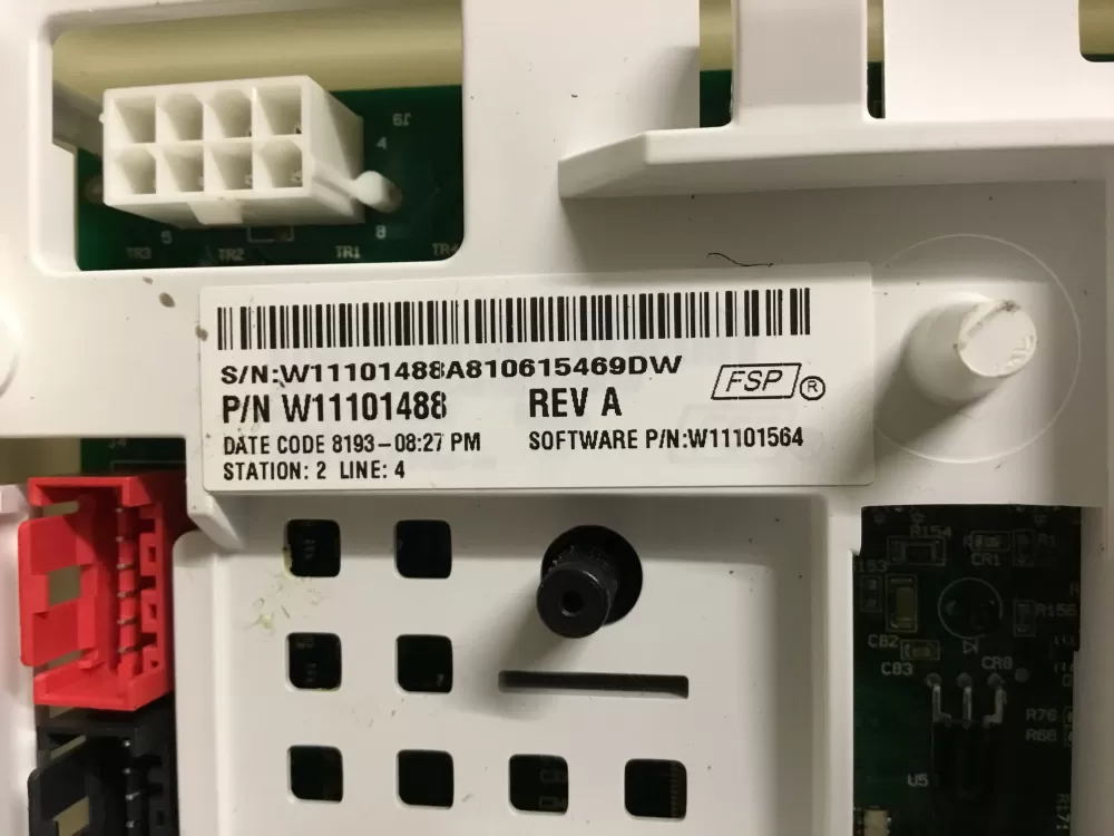 Whirlpool AP6284497 W11101488 W11162438 Washer Control Board AZ16165 | NR222