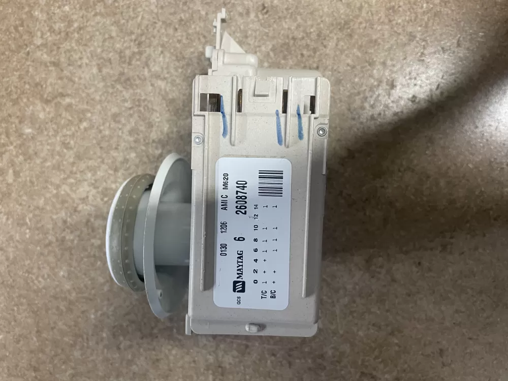 Maytag 62608740 6 2608740 2608740 22003499 Washer Timer AZ19322 | KM980